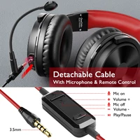 Oneodio 110h Wireless Bluetooth 5.2 Headset + Wired Gaming Headphones 2 in 1 With Microphone For PC PS4 Skype Type C Headphones - Image 5