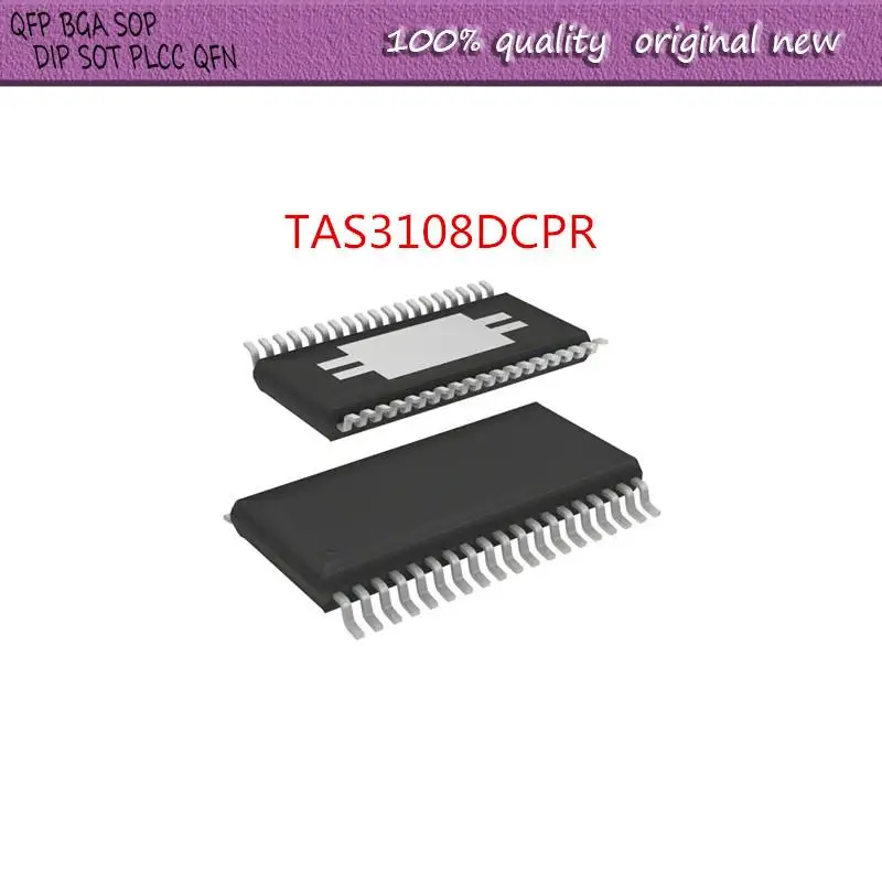 

NEW 2PCS/LOT TAS3108DCPR TAS3108DCP TAS3108 HTSSOP-38