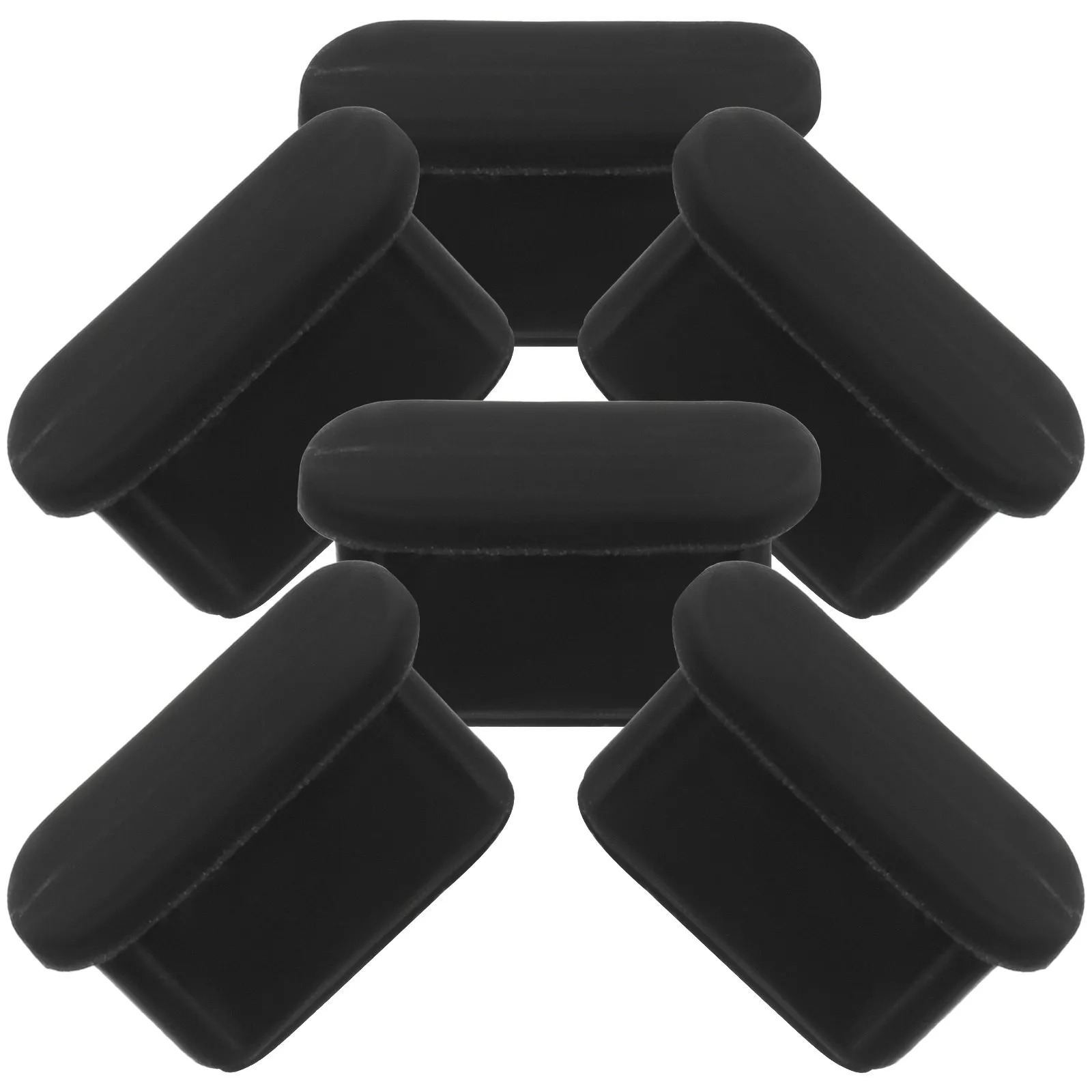 6Pcs Type-C 먼지 플러그 보호 스토퍼 3 3Pro 원격 제어용 간편한 삽입 포트 커버 USB C 플러그 포트 보호기