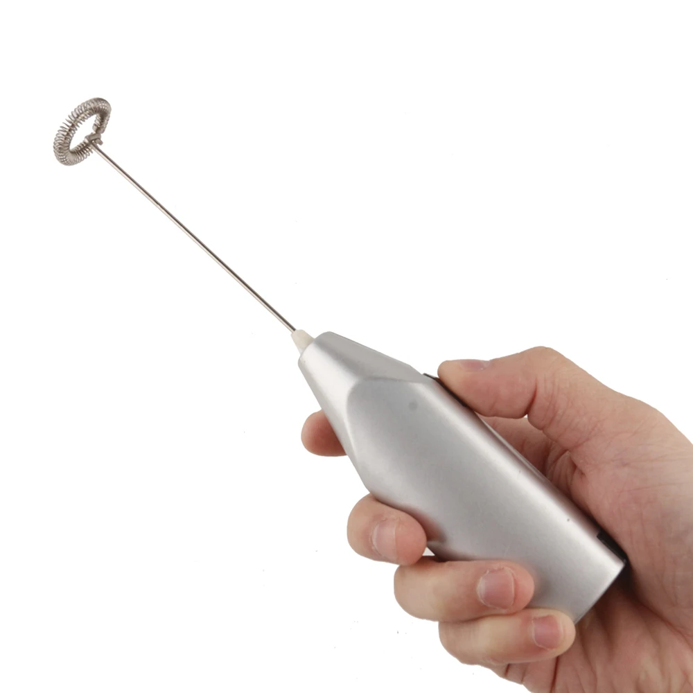 Electric Milk Frother Handheld Electric Stir Stick Milk Frother Foamer Stiring Whisk Head Agitator Mixer Kitchen Coffee Stirrer Kitchen Tool