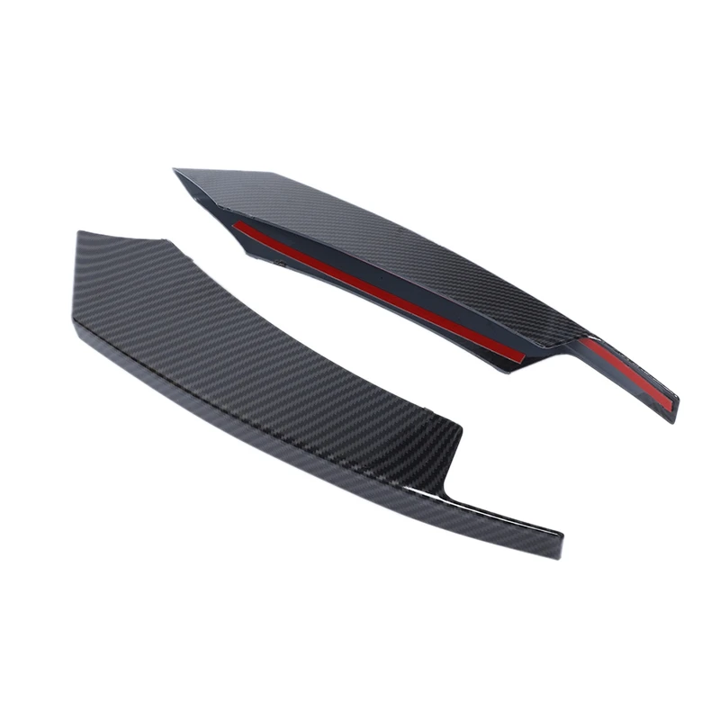 

for Ford Mustang 2010-2014 Car Accessories Front Fog Light Decoration Cover ABS Fog Lamp Trim Sticker, Carbon