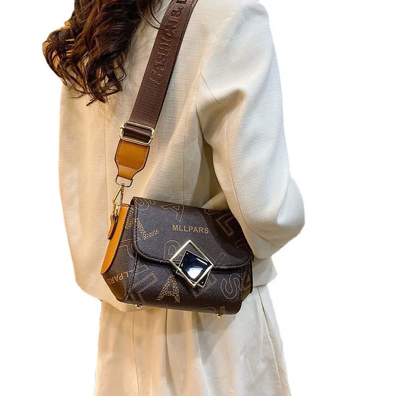 Women's 2023 trendy ladies bags letter printed cross body shell bag  shoulder bag - AliExpress