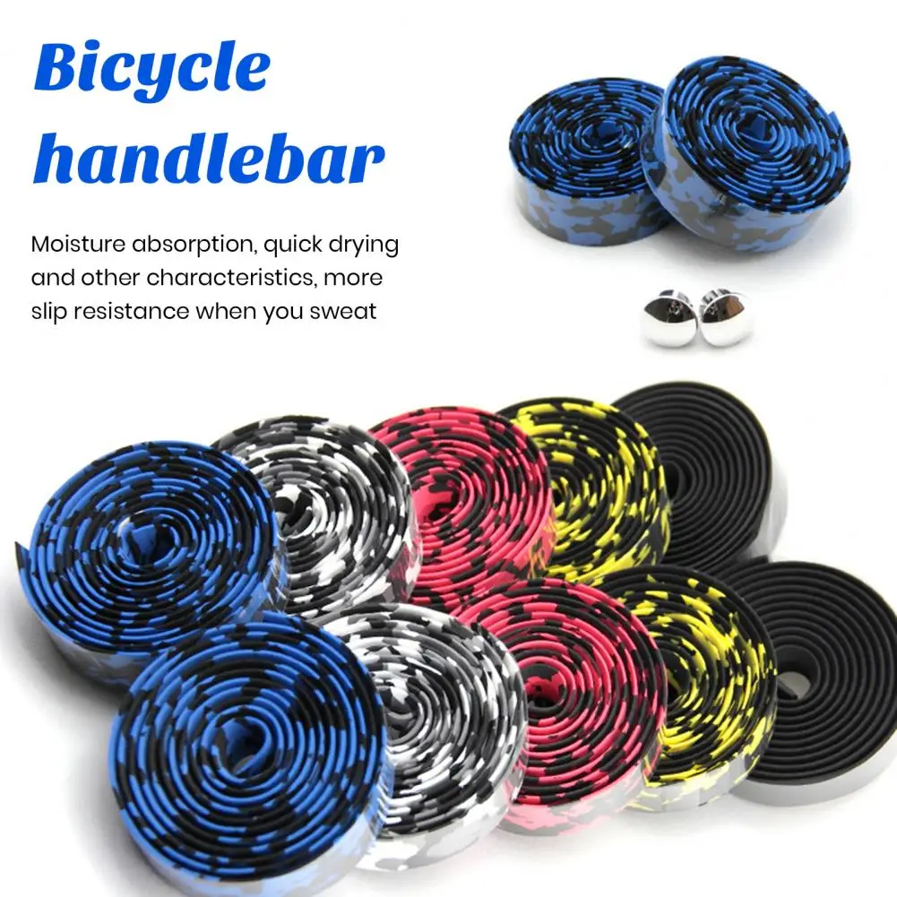 Bicycle Handlebar Tape High-viscosity Shock-absorbing Bike Handlebar Tape for Road Bicycles Durable Non-slip for Comfortable