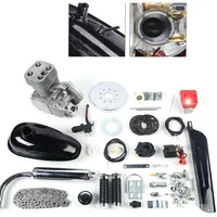 100cc Bicycle Engine Kit 2 Stroke 4-Stroke Bike Motor Kit Gas Motor for Bicycles Kit for Bikes with Large Triangular Frame Space 2