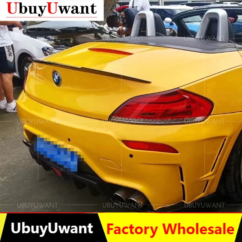 

Углеродное волокно UbuyUwant для BMW Z4 E89 8i 20i 23i 28i 30i 35i 2009-2016, задний спойлер из углеродного волокна, крышка для багажника