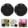10 Pcs Vinyl Piggy Bank Plug Caps Hole Plugs Replace Replacement Stoppers Small Abs Bottom Cover 1