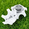 New Golf Spikes Fast Twist Shoe Spikes Replacement Set Golf Training Aids Ultra Thin Cleats Pins White Color 6