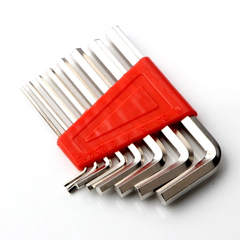 

8pcs Flat Head Allen Wrench Set 1.5mm - 6mm Screwdriver Set for Bicycle Repair