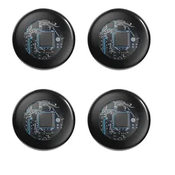 Enhanced Smart Bluetooth GPS Tracker (4pc black)