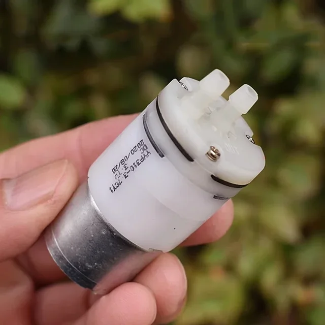 Pompa Ad Aria Mini DC 3V-3.7V Per Acqua E Aria | Pompa A Membrana Per Hobby E DIY