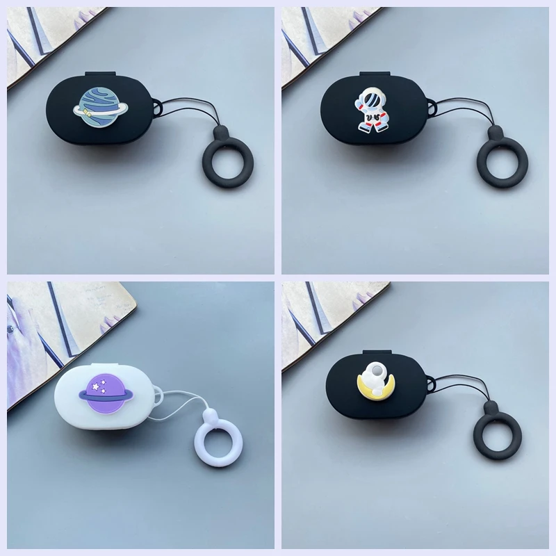 Custodia Per Custodia Jabra Elite 7 Pro Con Custodia Protettiva Per Auricolari In Silicone Anti-Smarrimento Con Corda Per Jabra E7 Pro