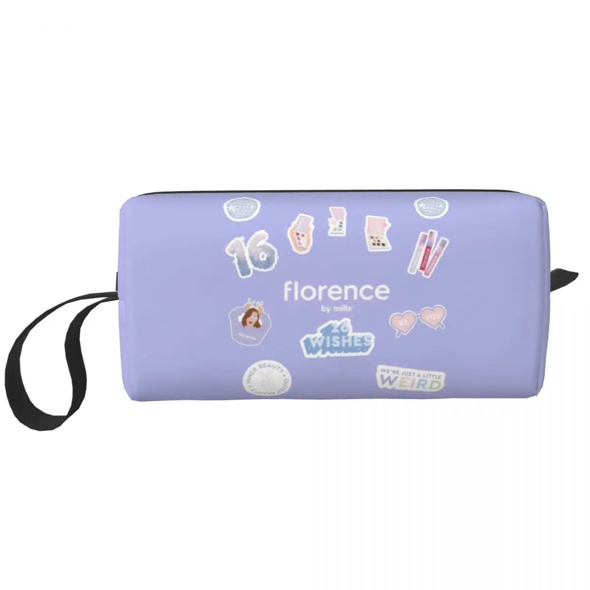 Firenze By Mills Cosmetic Bag Women Cute Big Capacity Makeup Case Beauty Storage Borse Da Toilette
