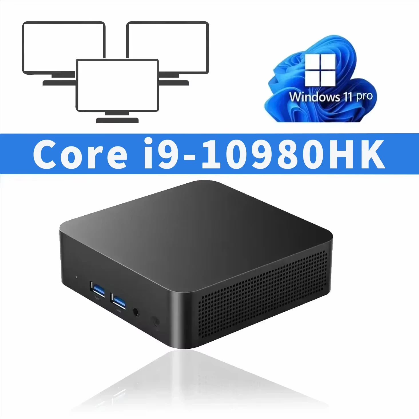 NEW Intel Core i9 10980HK or Core i9 9900U Gaming Mini PC Windows
