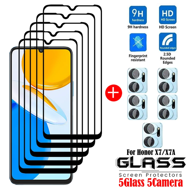 Premium Full Cover Tempered Glass Screen Protector with Camera Film