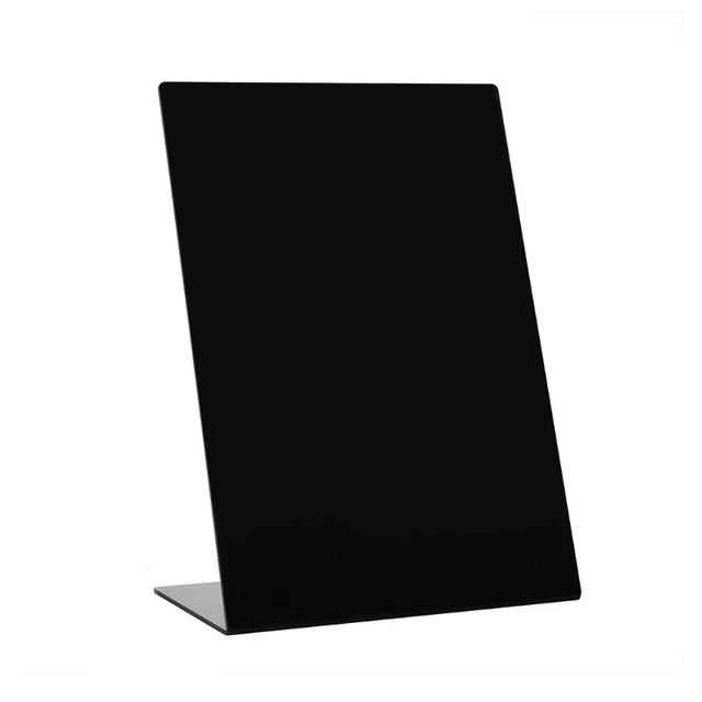 Introducing the Black Tabletop Slate Erasable Chalkboard Signs