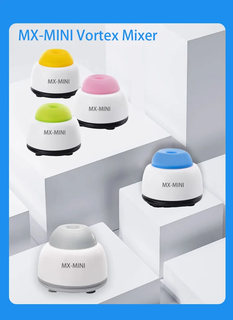 MX-MINI Vortex Mixer Lab Nail Polish Shaker Eyelash Glue Mixer Pigment Vortexer