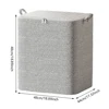 4PCS Household Large Capacity Clothes Storage Bag Dustproof Organizer Foldable Dustproof Bag House-Moving for Quilt Clothing Toy 6