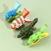1PCS Plastic Animal Fish, Crocodile Slippers Towel Wind Clips Sun Lounger Beach Sunbed Cute Pegs Pool Towel Clips Clothespin 2