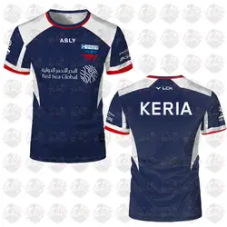 MSI Esports Fan Support Crew Neck Jersey - Blue and White - XS (T - KERIA)