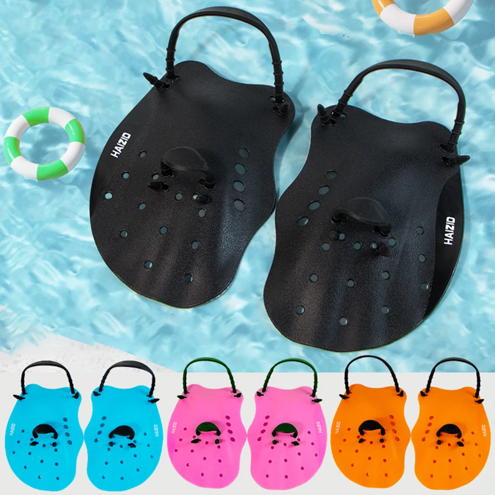 Palettes de natation réglables pour adultes et enfants, palmes à main,  palmes, gants palmées, sports nautiques