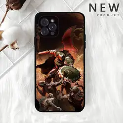 Sleek Black H - DOOM Eternal - S Phone Case Shell Cover - iPhone 14 Plus (Z1)