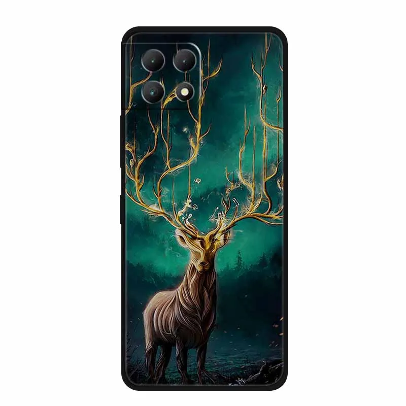 Wildlife Design Soft Silicone TPU Back Cover Case
