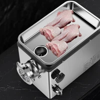 1100W Stainless Steel Meat Chopper Electric Meat Grinder Commercial Meat Mincer Food Processor 1