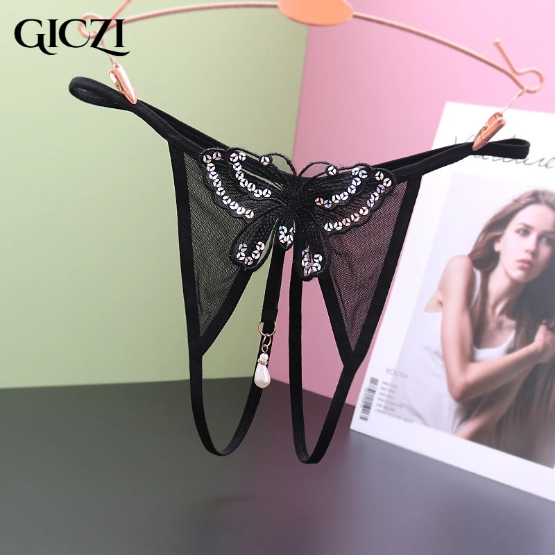 Giczi Sexy Opne G string Woman Panties Women's Underwear Intimate