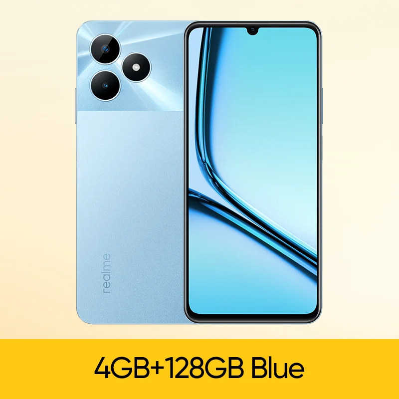 thumbnail image 1 of Versión rusa del teléfono inteligente realme Note 50, resistente al agua y al polvo IP54, 5000 mAh, procesador Octa-Core de 6,74'' y 90 Hz, reconocimiento de huella dactilar de 13 MP, 1 of 5