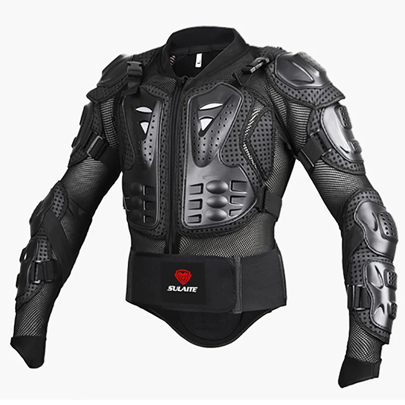 【破格/極美品】OUAT 006 BLACK MOTORCYCLE COAT Black / RED Motorcycles Armor Protection Motocross Clothing Jacket