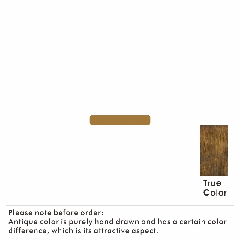 Nurlin Ottone massiccio personalizzabile Bronzo antico Ottone antico Casa Ufficio Azienda Numero di parco Lettera Segno Regalo firma galleggiante 3D