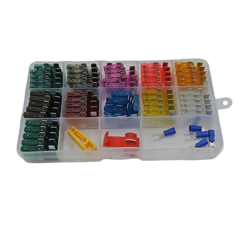 Blade Fuse Assortment Auto Car Truck Motorcycle FUSES Kit ATC ATO ATM 1A 2A 3A 4A 5A 7.5A 10A 15A 20A 25A 30A