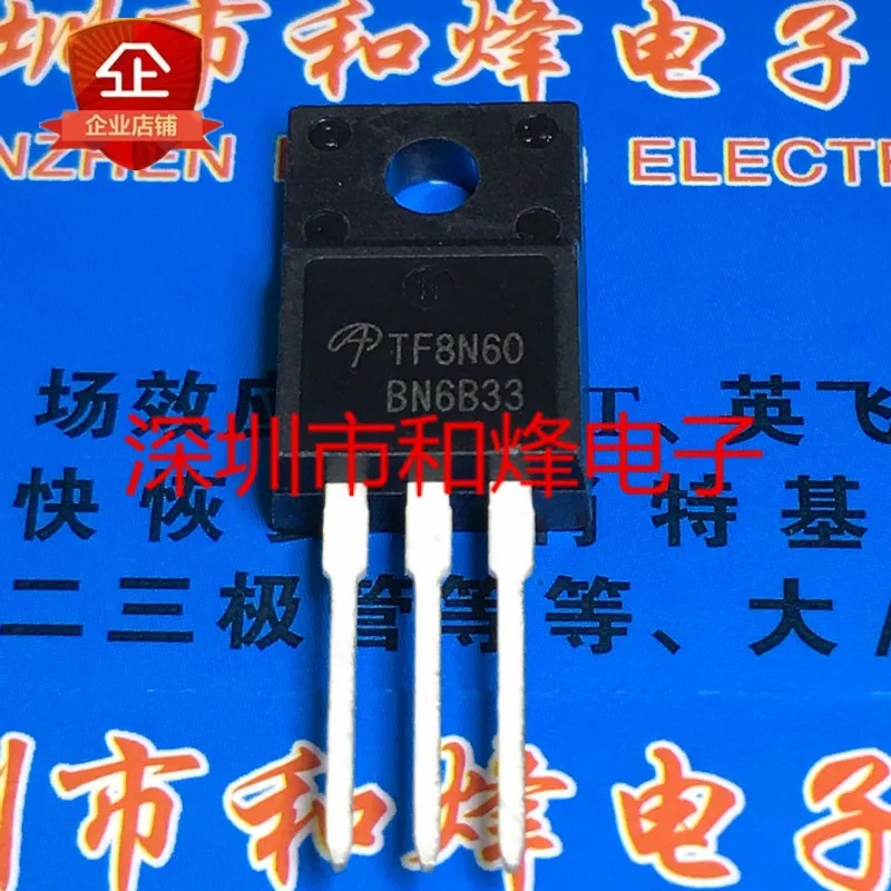 

5 шт.-10 шт. TF8N60 AOTF8N60 TO-220F 600 в 8A Новый и оригинальный в наличии