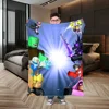 3D GAME R-ROBLOXES Blanket Large Cobija Bed Throw Blankets King Size Thin Wadding Blanket for Winter Plaid Blankets & Throws 1