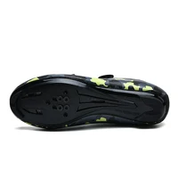 Men's Cycling Shoes Road Single Buckle SPD Cycling Shoes Outdoor Road Camouflage Breathable Road Racing Cycling Sports Shoes 2