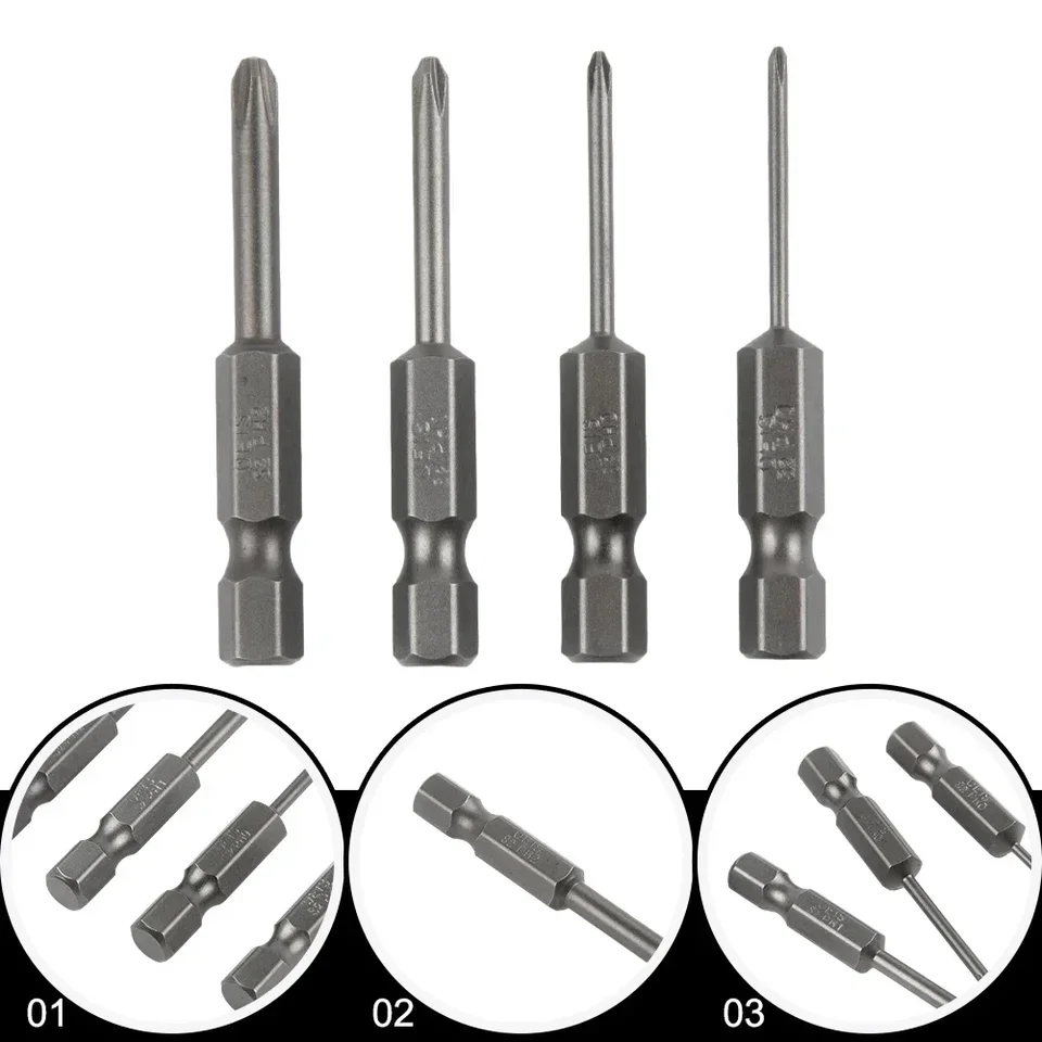 Puntas de destornillador estándar de 1/4 para tornillos TORX® de