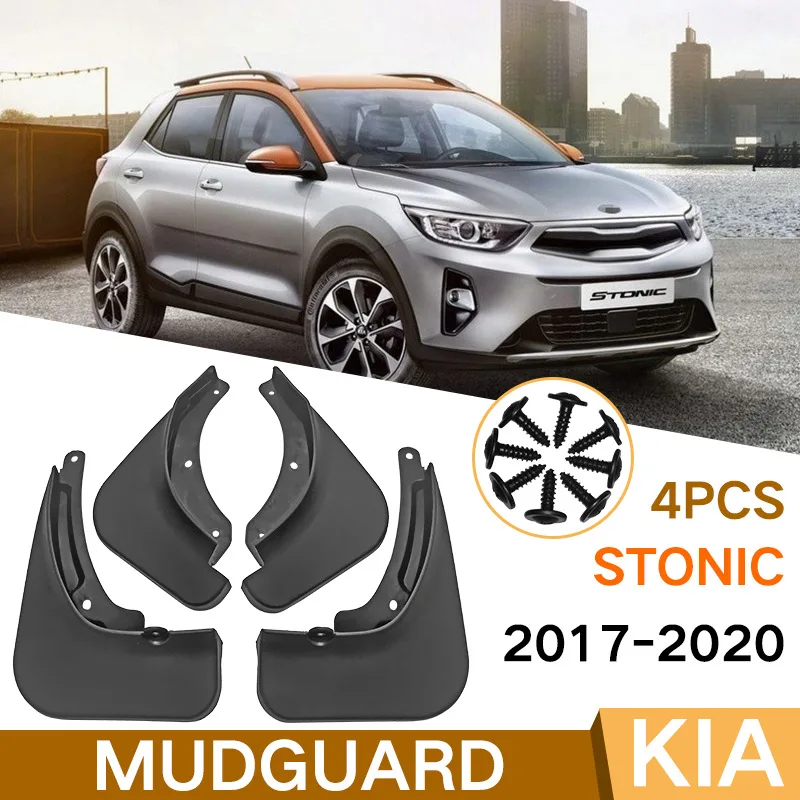 

Mud Flaps For Kia 17-20 StonicMudFlaps Front Rear Fender Car Accessories
