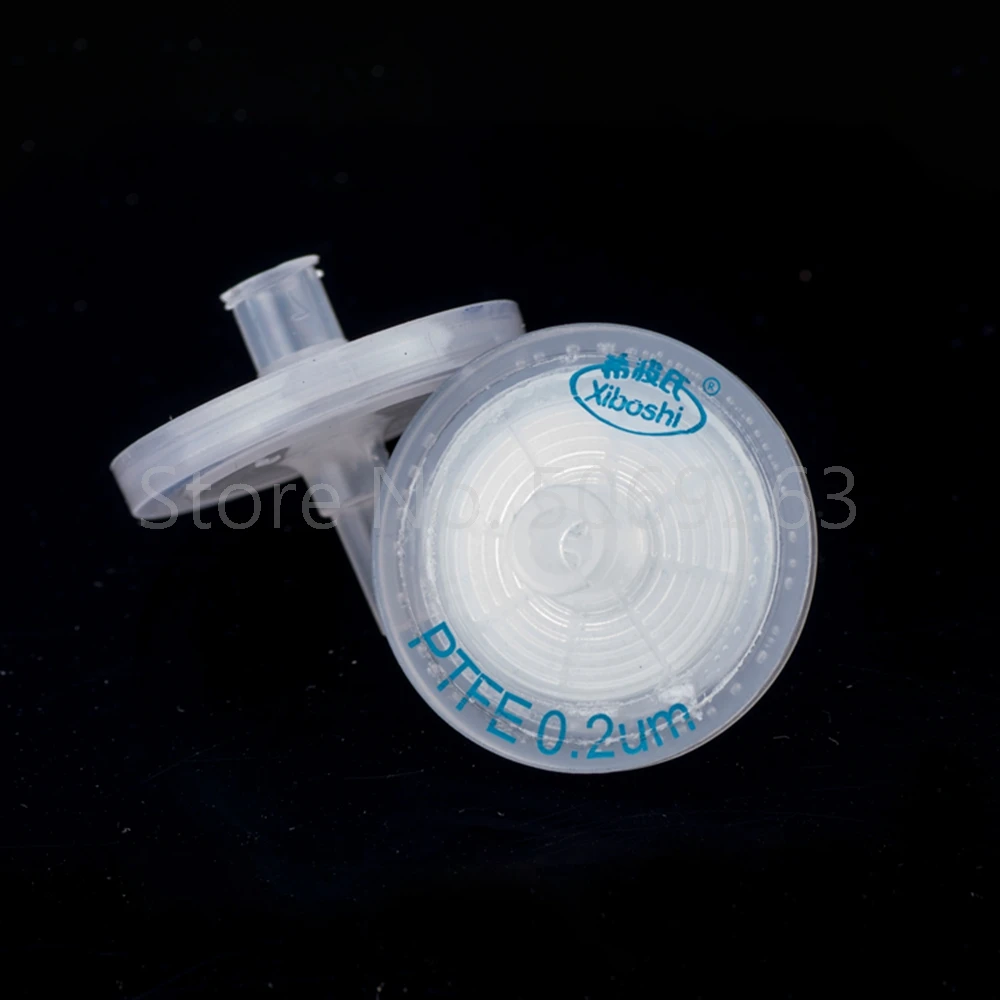 

10pcs Air Filter with Diameter PTFE 0.2/0.45um Disposable 25mm Membrane Water Vapor Separation and Filtration Filter