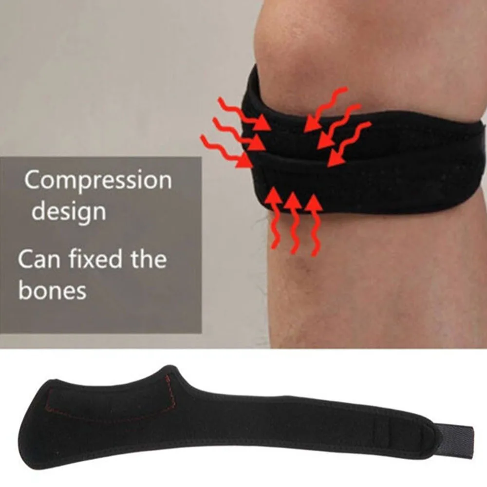 Tibia Band Kneepads 무릎 밴드 참신 보호대 W 지원 사이클링 스포츠 러닝 무릎 압축 슬리브 Rodilleras Deportivas