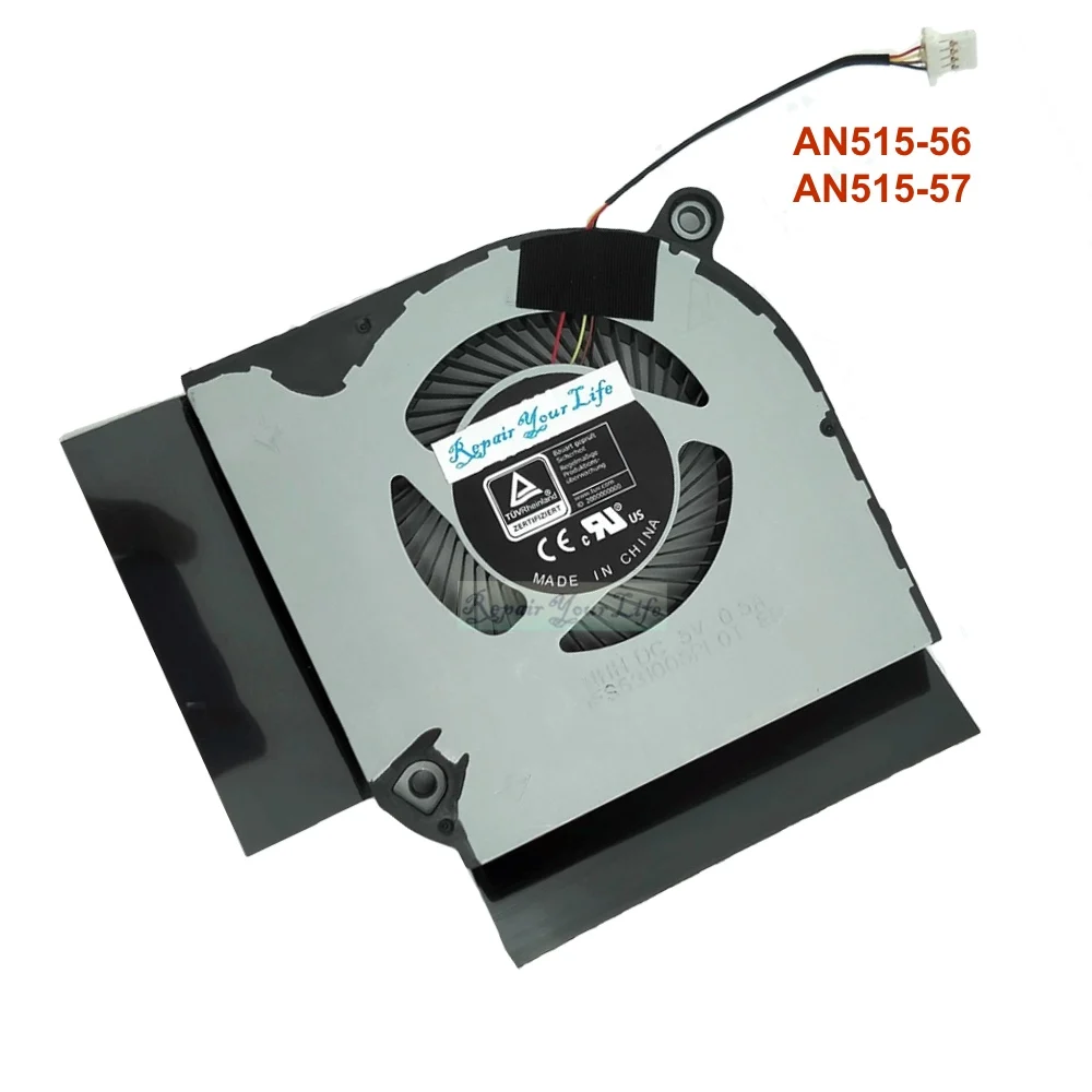 Laptop Cooling Fans CPU&GPU Cooler Radiator Fan For Acer Nitro 5 AN517-41 AN517-52 54 AN515-44 AN515-55 AN515-56 AN515-57 cooling fan