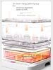 Electric Steamer Multifunctional Household Three Layer 40L Stainless Steel Large Capacity Steam Box Cooking and Breakfast 4