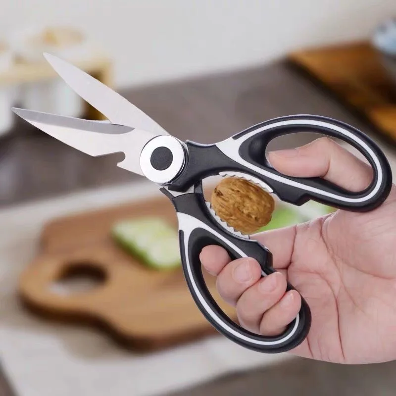 Multifunctional Stainless Steel Kitchen Tools For Cutting Vegetables Meat Fish Food Scissors Kitchen Multi-purpose Tools kitchen scissors