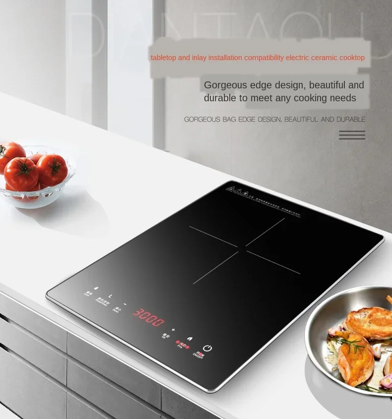 Description Picture 2 of itemEmbedded Radiant-cooker high-power household induction cooker Radiant-cooker Bulit-in Induction Hobs