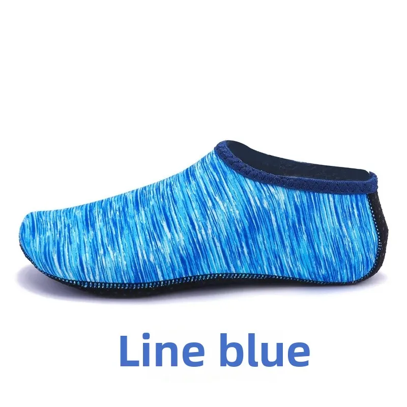 A02 line blue [Beach socks]]