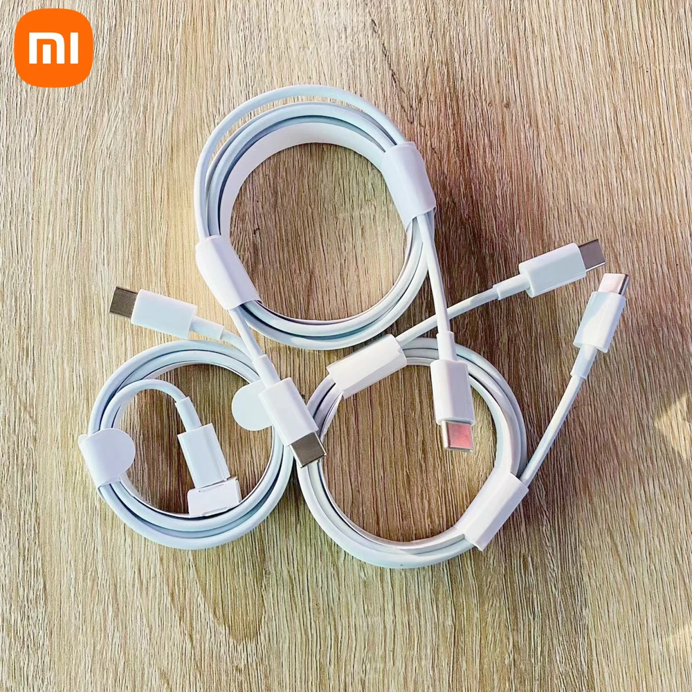 Originale Xiaomi 60W 5A Pd Dual Usb-C Cavo Di Ricarica Da Tipo C A Tipo C Kable Mi 12 11 Pad 5 Pro Air Notebook Redmi Book 15 K30 Tipo