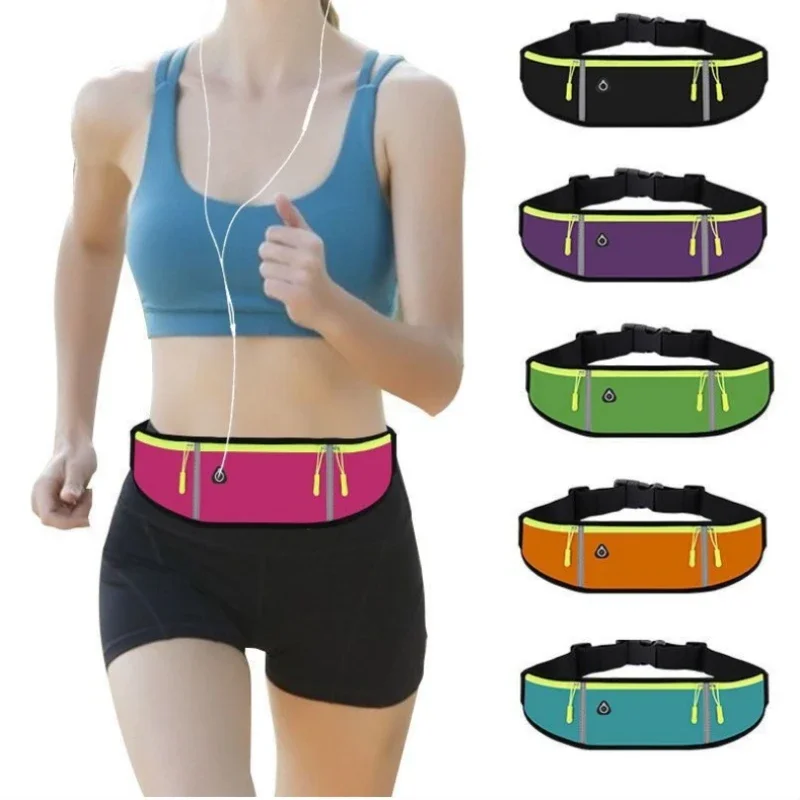 Unisex Waist Bag Running Sports Belt Waist Pouch Men Sports Cycling Phone Bag Waterproof Holder Women Running Belt