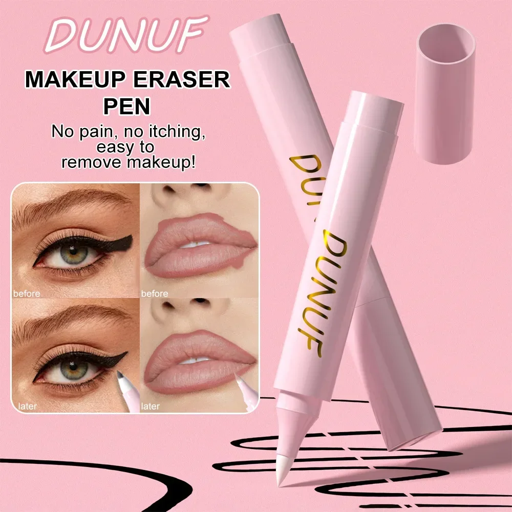 DUNUF Repair Makeup Remover Eyeliner Pen Plant Extracts Condition and Soothe Leaving Skin Soft and Fresh Replaces Cotton Tips 4