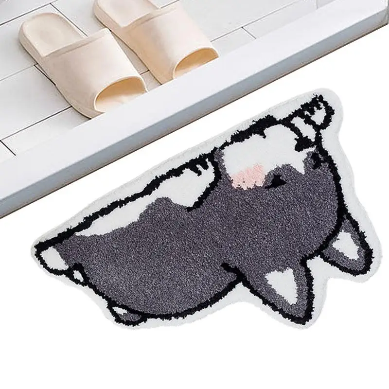 

Quick Dry Rugs Anti-Slip Abosorbent Rugs Cute Shower Mat KidsRoom Decors For Kitchen Entrance Hall Corridor Dining Room Bathroom