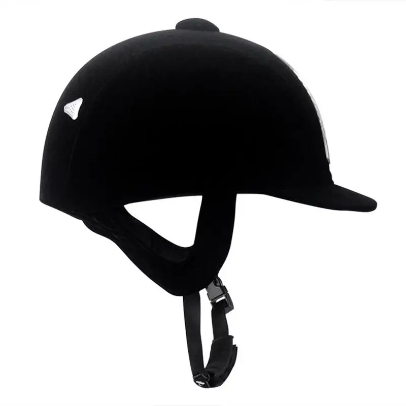 Samshield 2.0 Paardrijhelm Miss Shield Shadowglossy Zwart - Horse