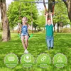 Warrior Obstacle Course For Kids, 55 FT Durable Slackline With 13 Obstacles-Swings, Monkey Bars, Arm Trainers And More, Weatherp 5
